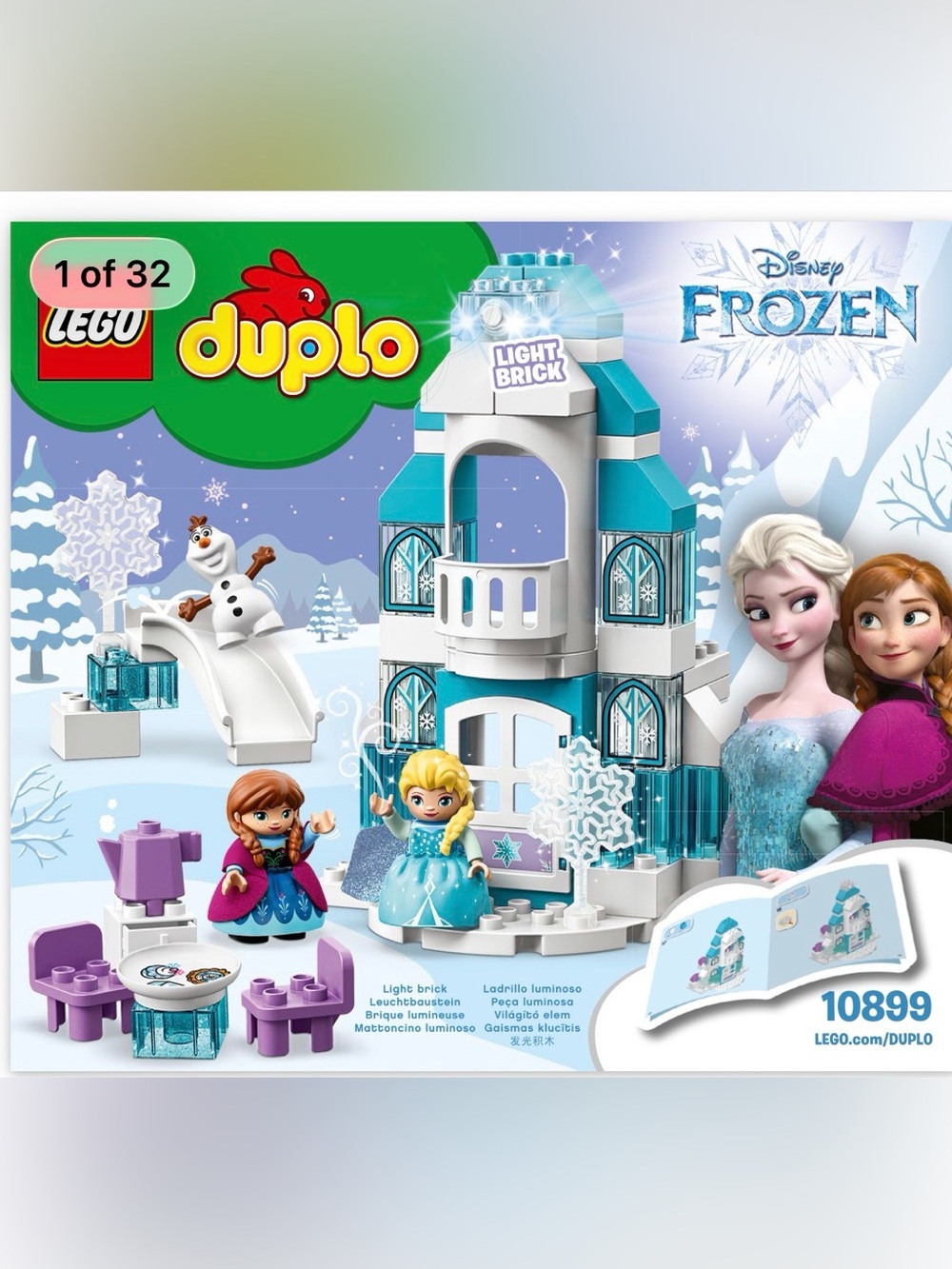 Duplo Disney Frozen Castle Play-set #10899